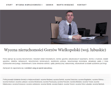 Tablet Screenshot of gorzownieruchomosci.pl